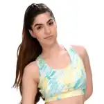 STY 08 - Zestfeel Lemon Sports Bra with Removable Pads