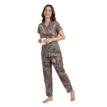 JRB2018 - Wild Luxe Satin Nightsuit Set