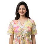 SCH 206-Printed Rayon Nighty Soft & Comfortable Sleepwear - Image 6