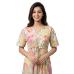 SCH 206-Printed Rayon Nighty Soft & Comfortable Sleepwear - Image 5
