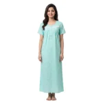SCH460951-Women’s Printed Poly Cotton Nighty Soft & Comfortable Sleepwear