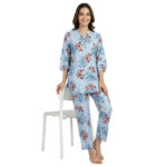 SCR10763 - Printed Cotton Fabric Night Suit Soft & Comfortable