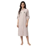 SCR460847-Printed Rayon Nighty Soft & Comfortable Sleepwear
