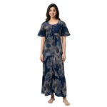 SCH 460871- Printed Rayon Nighty Soft & Comfortable Sleepwear