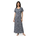 SCR460972-Printed Rayon Nighty Soft & Comfortable Sleepwear