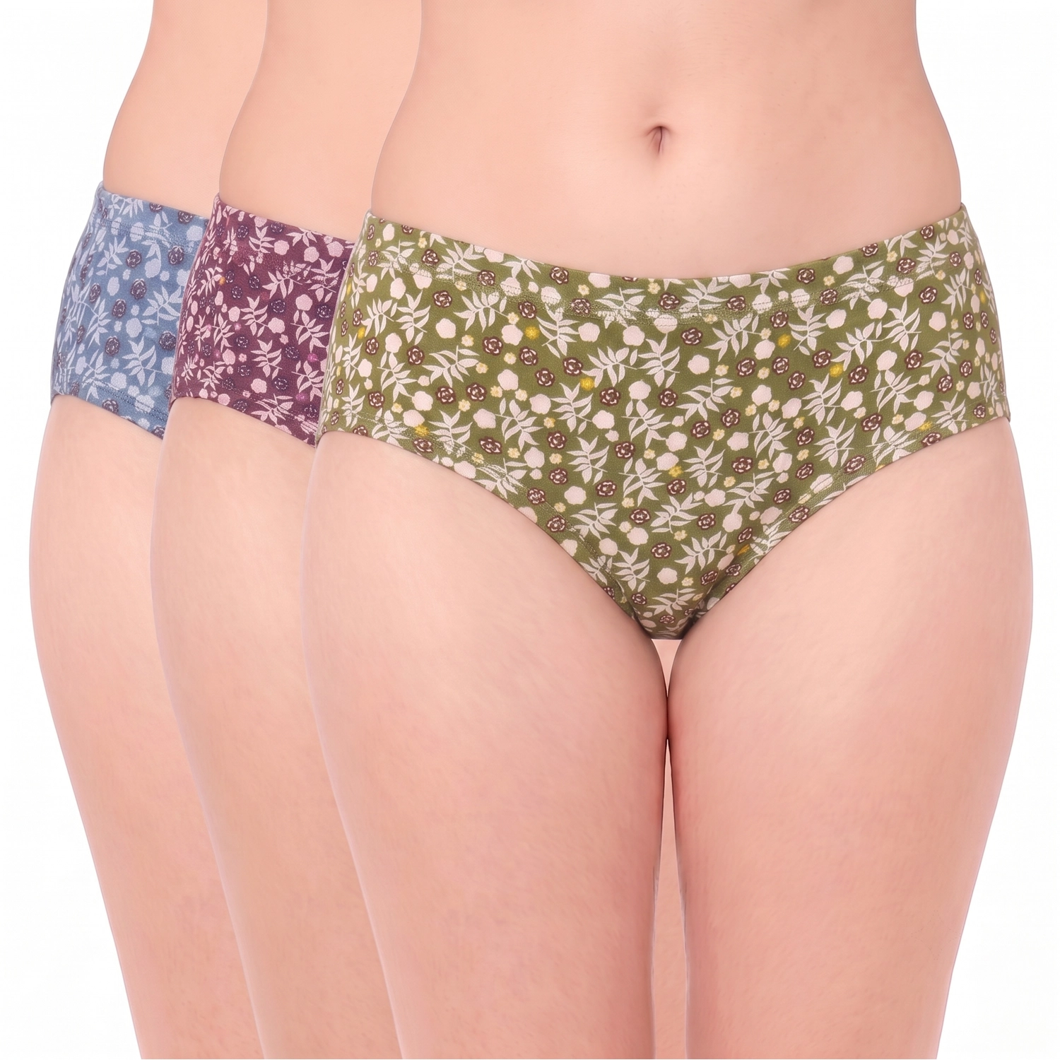 7488 combo 7488 – Juliet Ultra-Soft Cotton Elastane Hipster Panties - Image 1