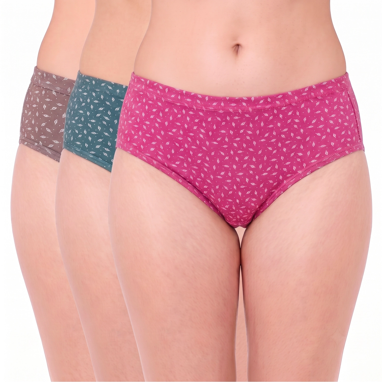 7618 combo 7618 – Juliet Ultra-Soft Cotton Elastane Hipster Panties - Image 1